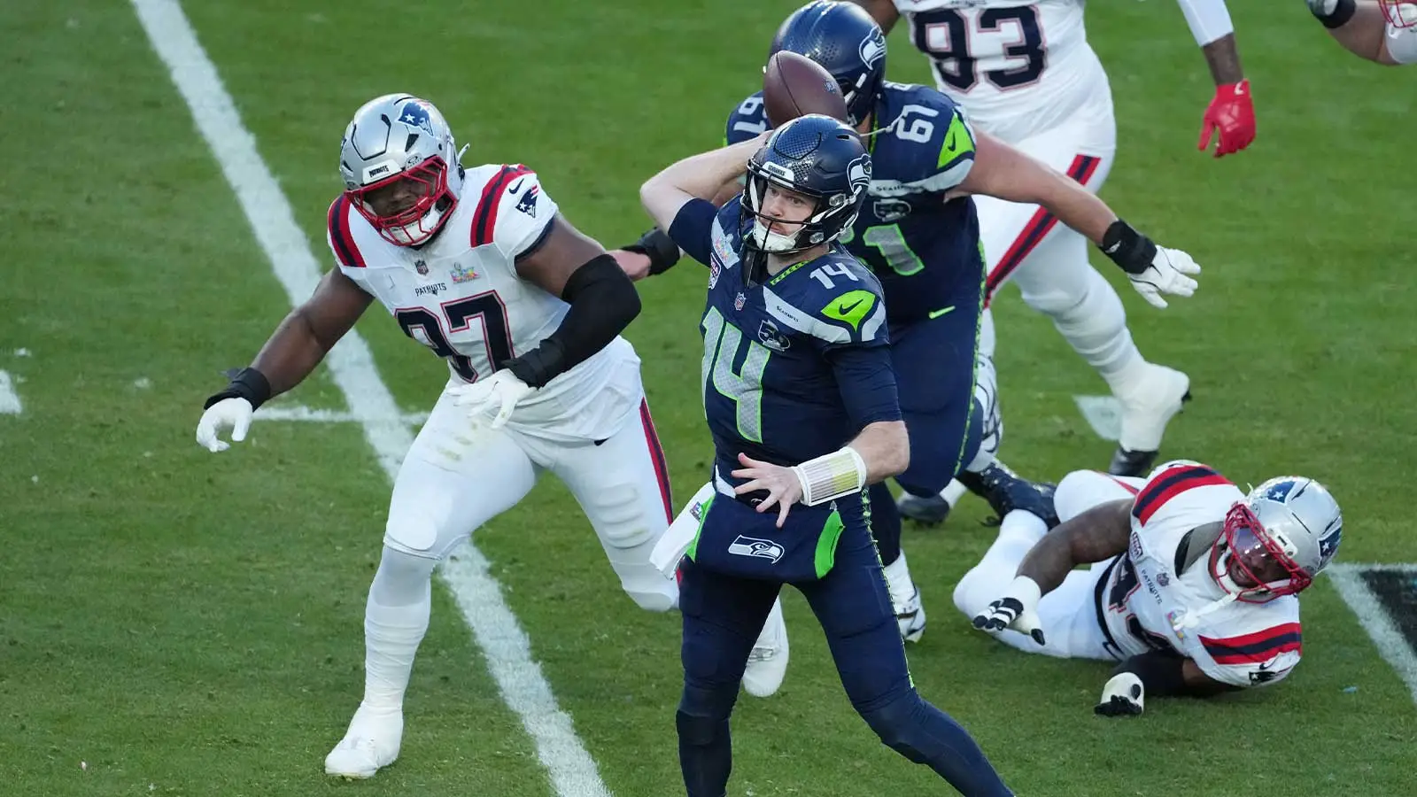 薩姆·達諾德 (Sam Darnold) 的超級碗 LX 觸地得分實現了南加州大學 (USC) 的壯舉