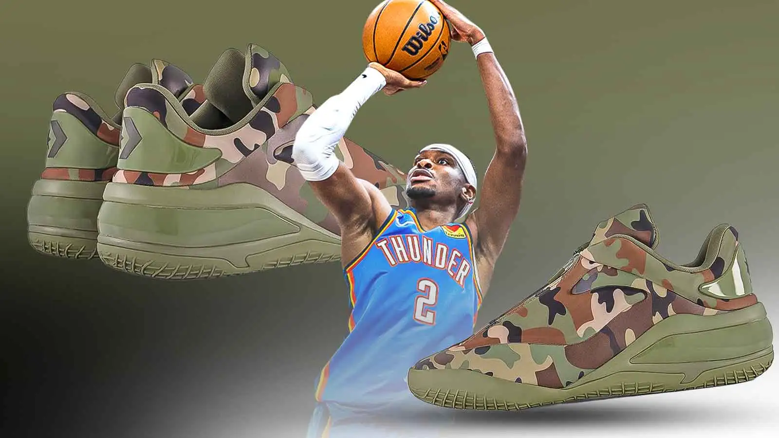 Shai Gilgeous-Alexander Debuts the Converse SHAI 001 ‘Camo’