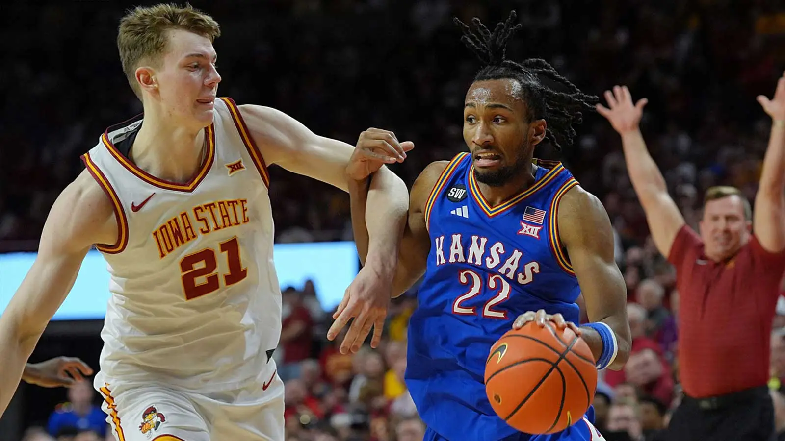 Stephen A. Smith doesn’t trust Darrin Peterson amid Kansas absence