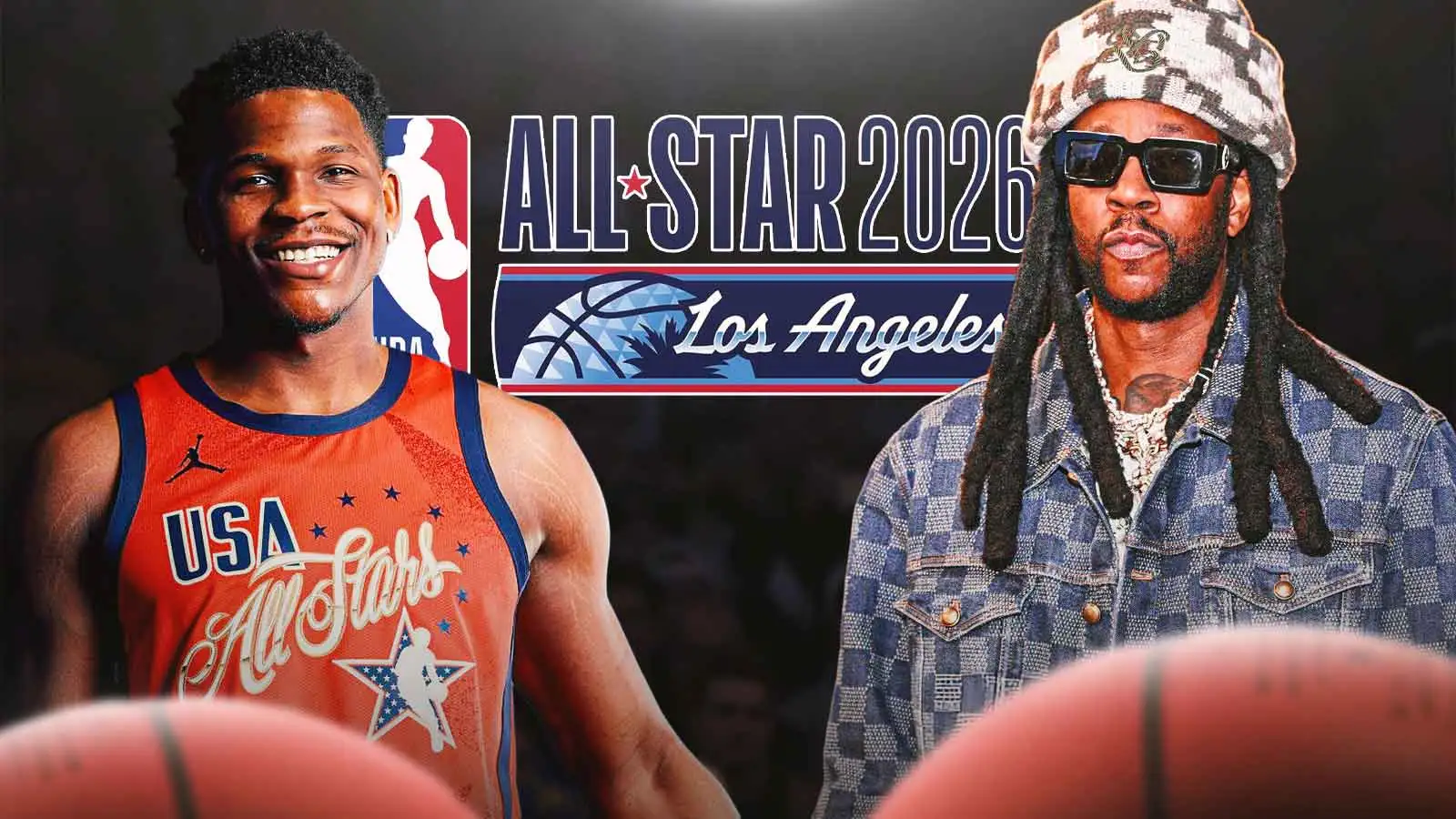 Anthony Edwards joins 2 Chainz for autograph session after NBA All-Star Game heroics