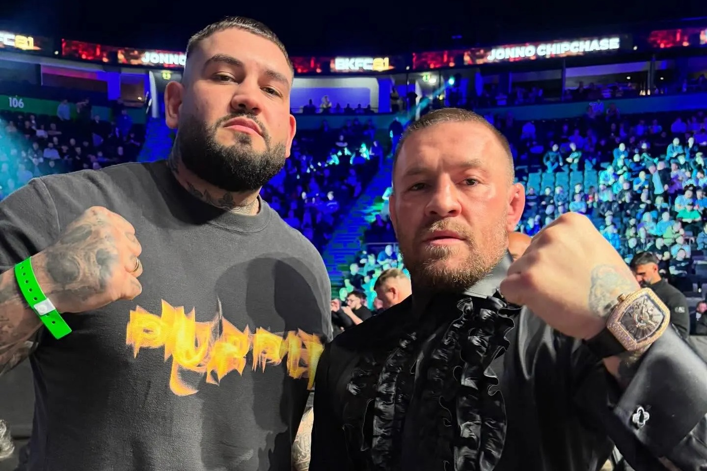 康納·麥格雷戈 (Conor McGregor) 與 BKFC 簽約體重 280 磅的前 WWE 雙打冠軍