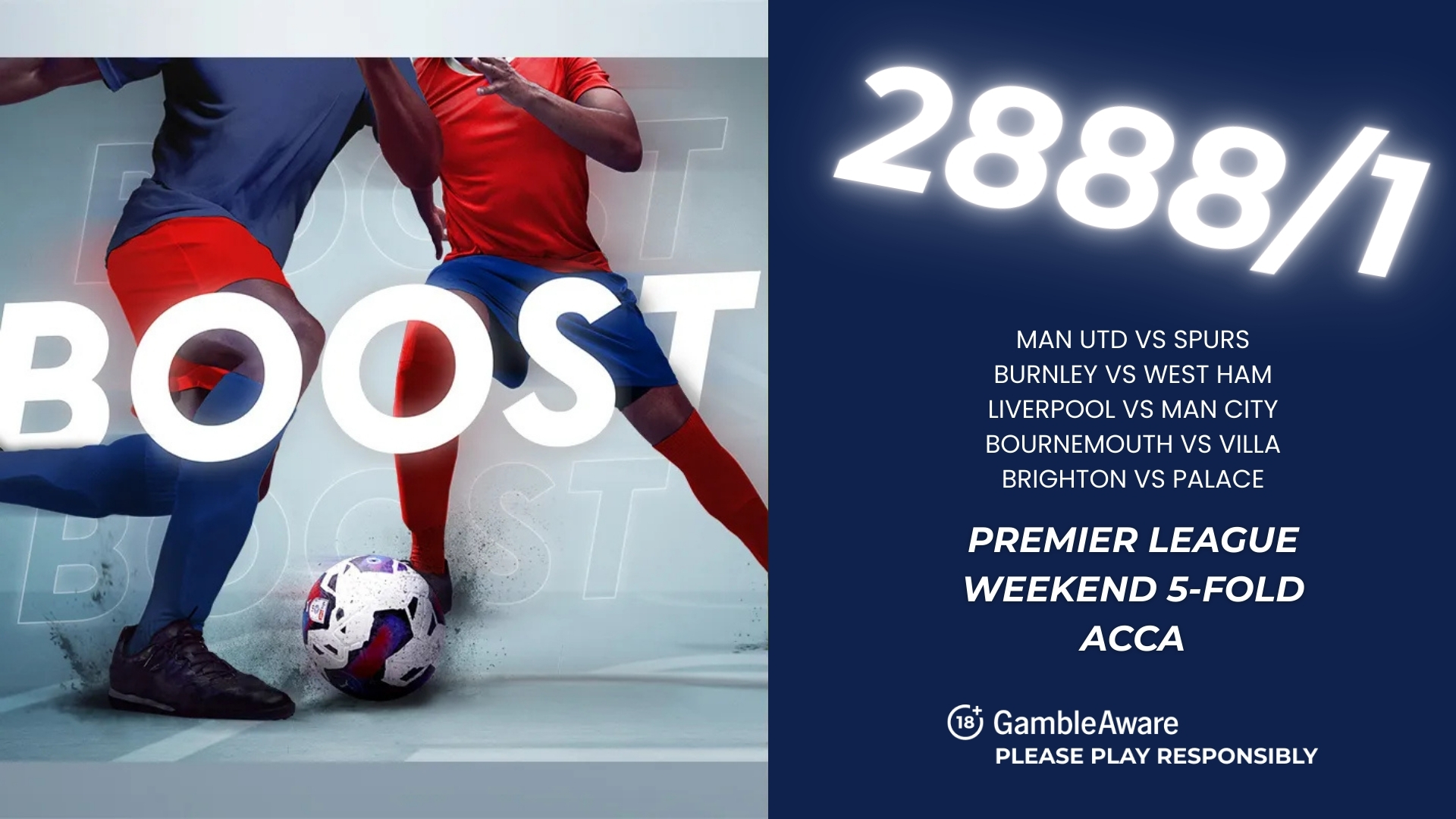 Sky Bet 在本英超週末的獎金為 2888/1 – 贏取高達 28,887 英鎊！