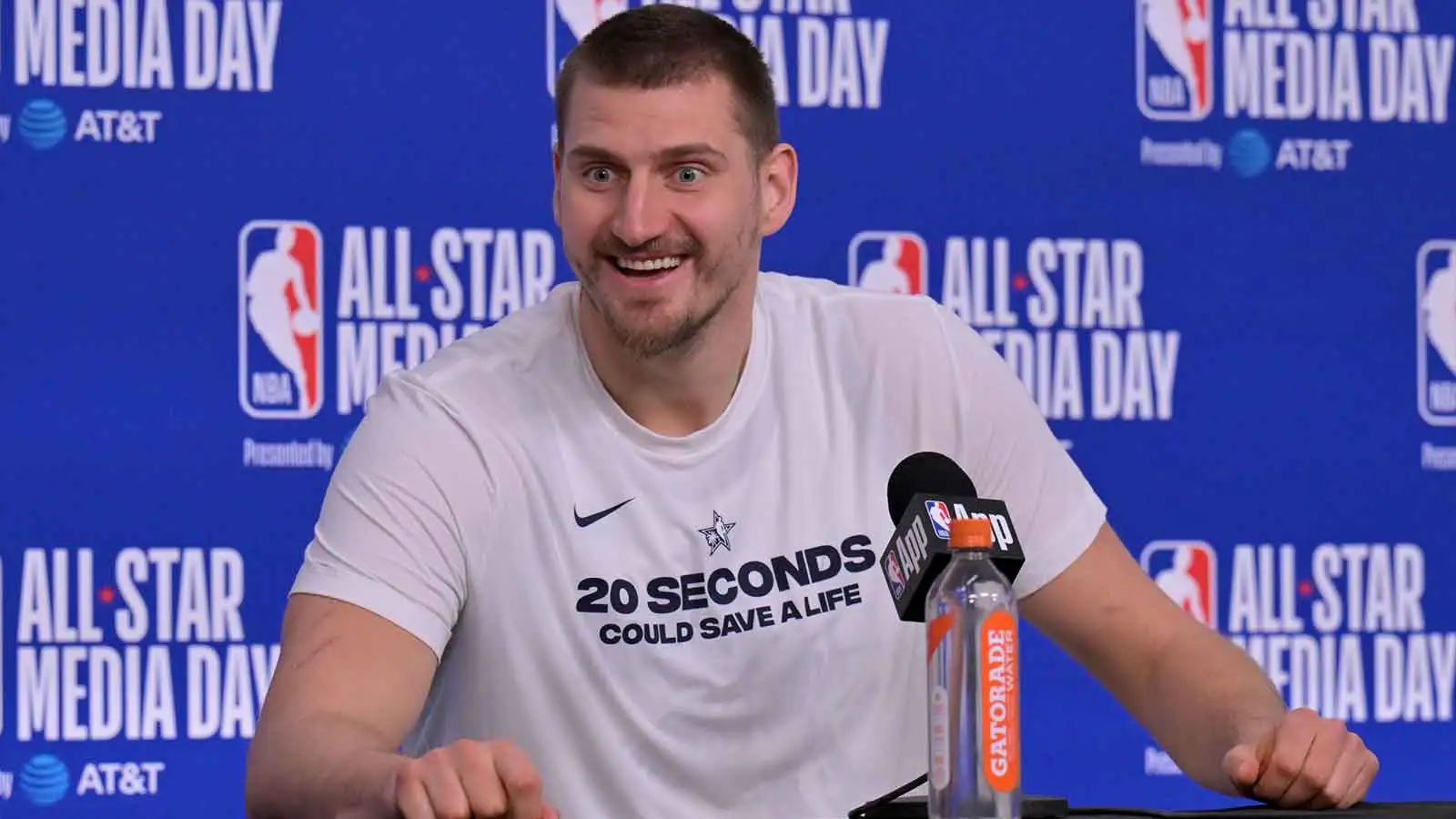 Nikola Jokic is already advising horses at NBA All-Star Weekend