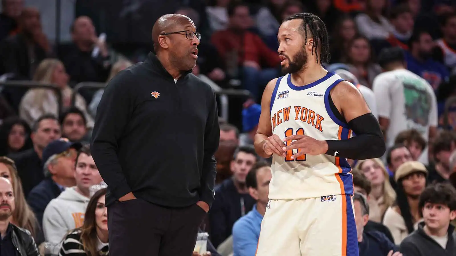 Jalen Brunson joins Mike Brown in shaming refs after Thunder’s loss