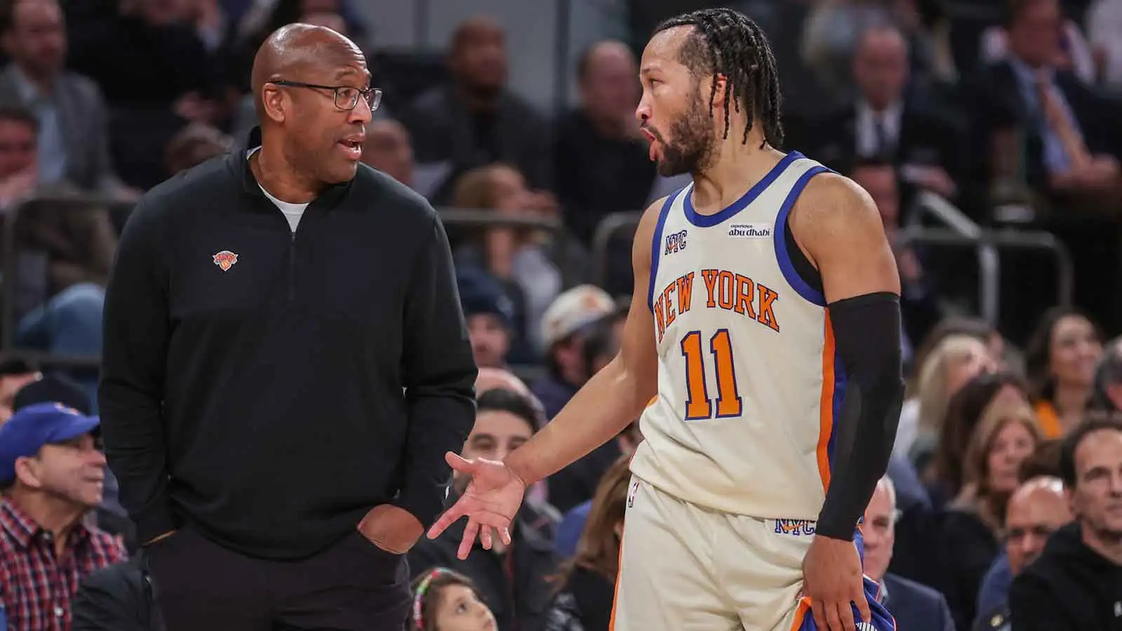 钱德勒·帕森斯 (Chandler Parsons) 就 SGA 抱怨向迈克·布朗 (Mike Brown) 发出杰伦·布伦森 (Jalen Brunson) 警告