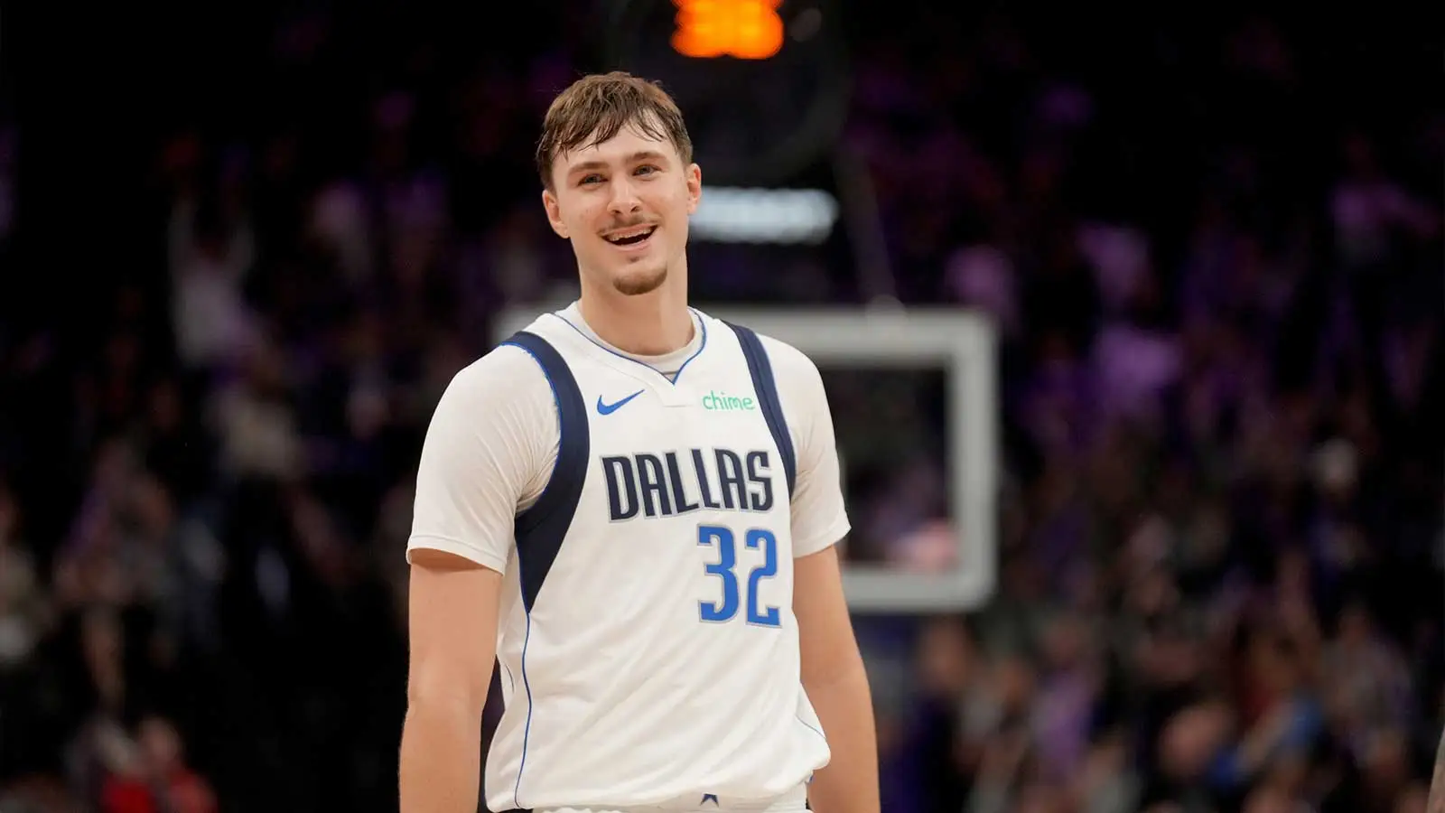 Mavericks’ Cooper Flagg goes viral in Boston for filming ad with Larry Bird