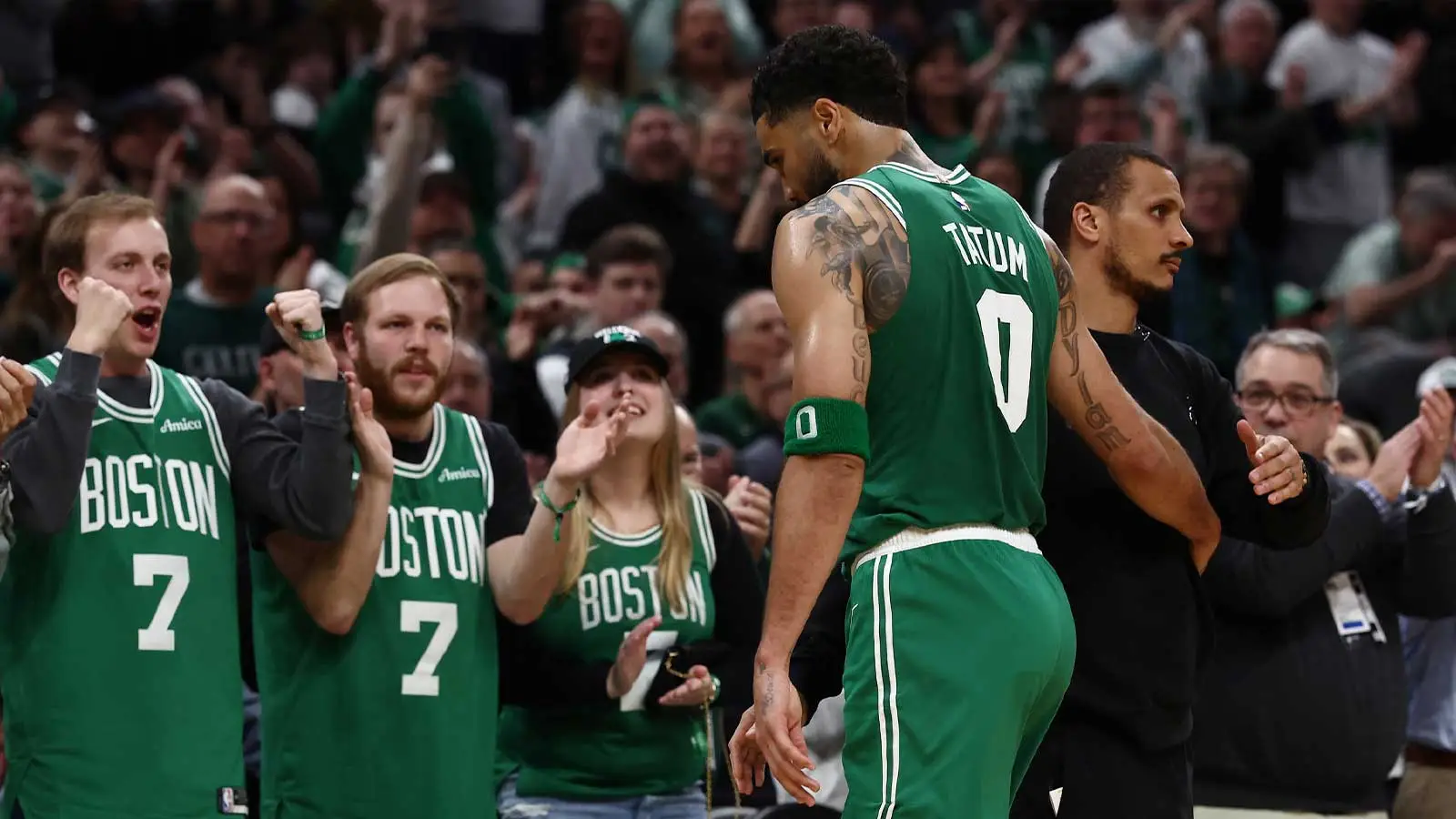 Joe Mazzulla’s reaction to Jayson Tatum’s debut is perfect