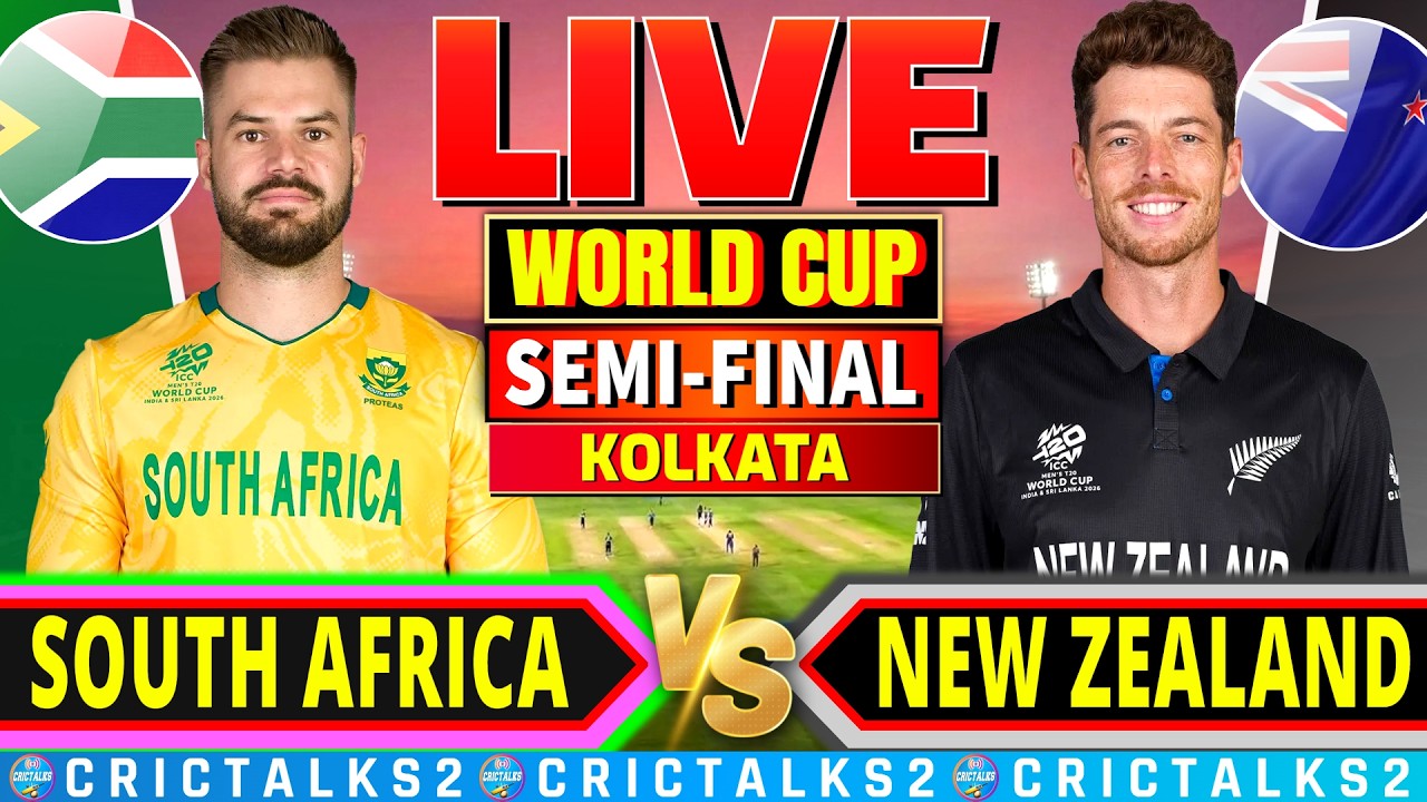 SA vs NZ Live Score, T20 World Cup 2026: South Africa vs New Zealand Live Cricket Score & Commentary, 2nd Innings