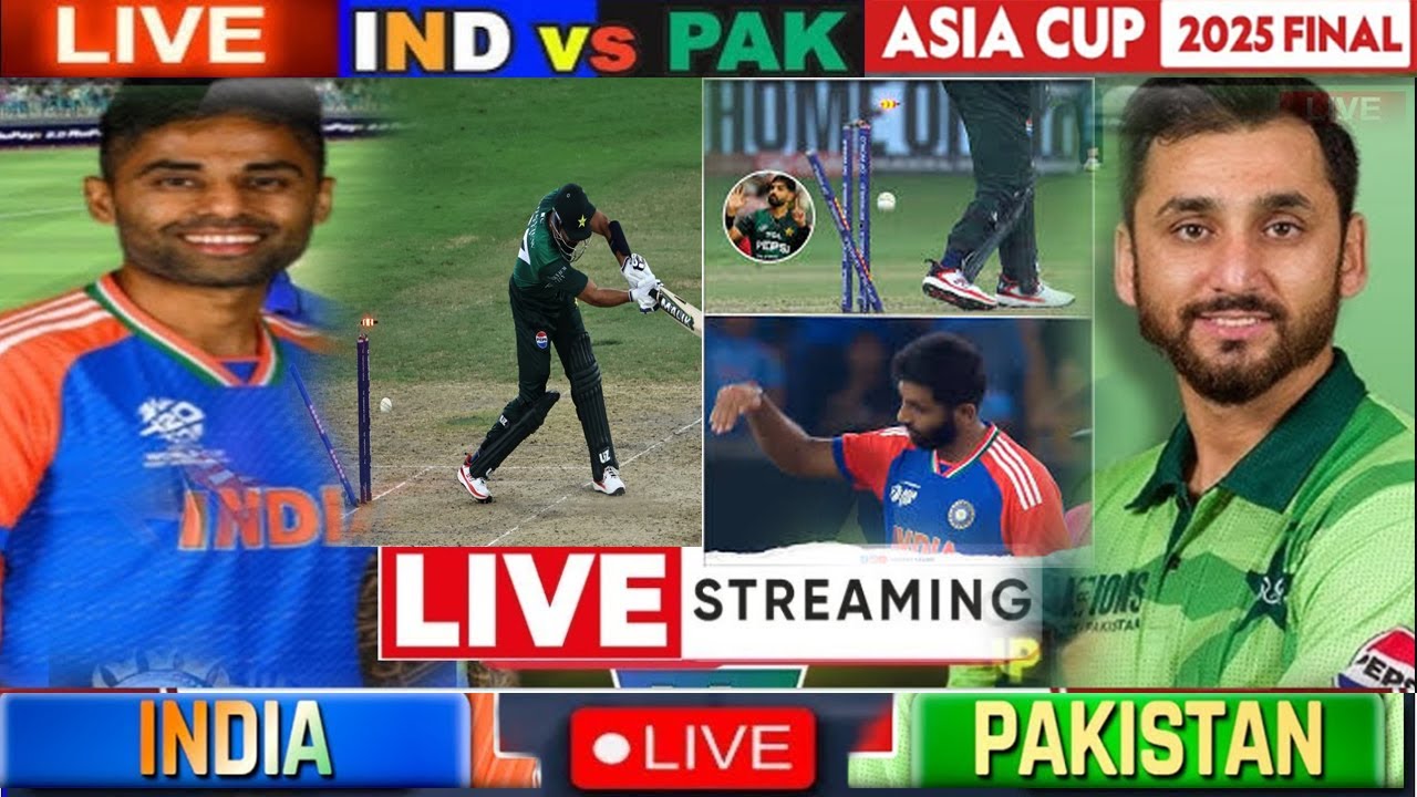 IND vs PAK Final Live Score, Asia Cup 2025: India vs Pakistan Live Cricket Match Today
