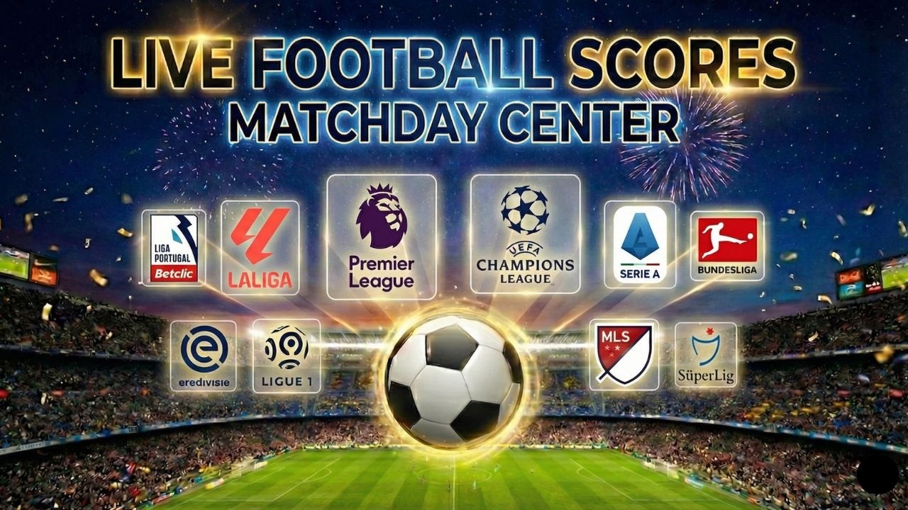 Football Live Score Today: ISL, Premier League, La Liga & Results ⚽