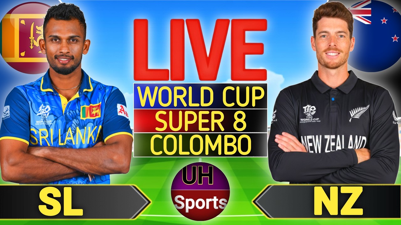 NZ vs SL Live Score, T20 World Cup 2026: New Zealand vs Sri Lanka Live Cricket Match Scorecard & Commentary