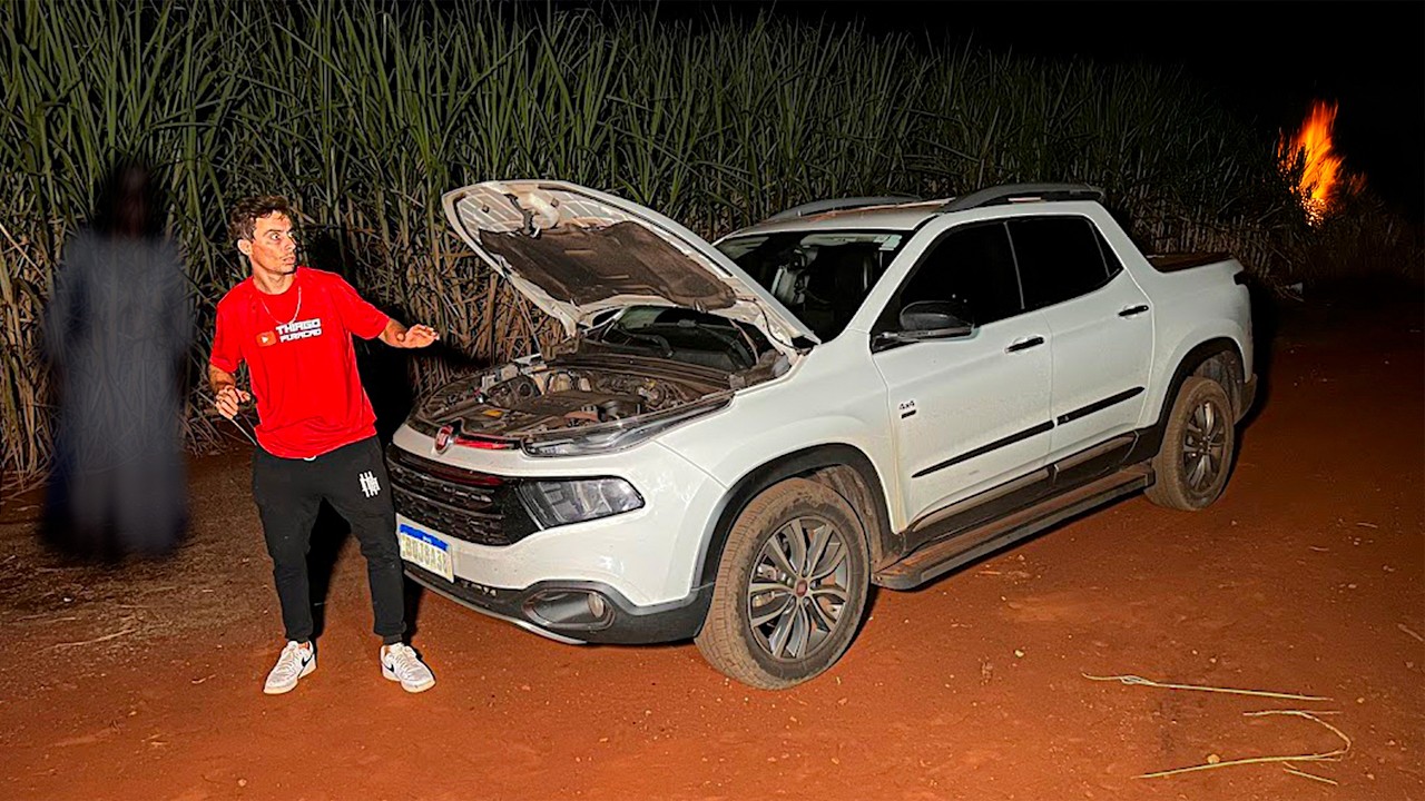 O CARRO MORREU NO MEIO DO CANAVIAL… ALGO ESTAVA NOS CERCANDO-O Carro Morreu no Canavial: Algo nos Cercava (Relato Real)