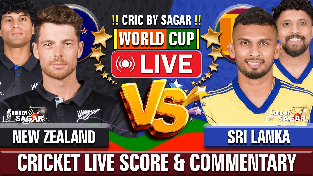 NZ vs SL Live Score: New Zealand vs Sri Lanka Cricket Commentary & Updates