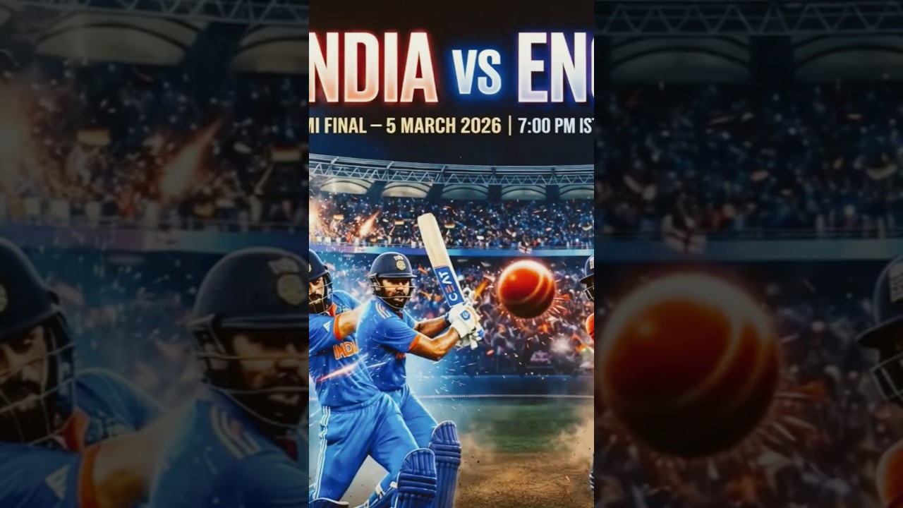 India vs England T20 World Cup Semifinal Live Cricket Score: IND vs ENG Match Commentary Today #Shorts