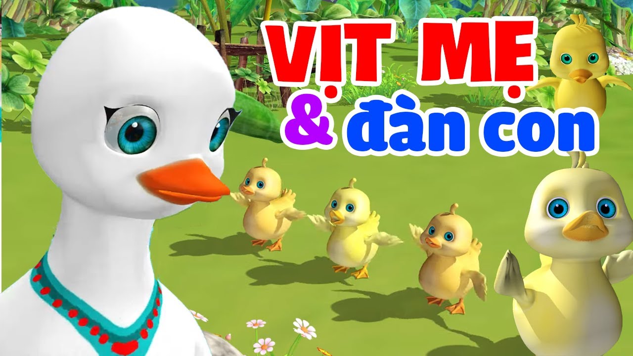 Vịt Mẹ Và Đàn Con ♫ Nhạc Thiếu Nhi Vui Nhộn Hay Nhất ♫ Hoạt Hình Một Con Vịt, Vịt Mẹ Và Đàn Con-Vịt Mẹ Và Đàn Con – Nhạc Thiếu Nhi Vui Nhộn Hay Nhất Cho Bé