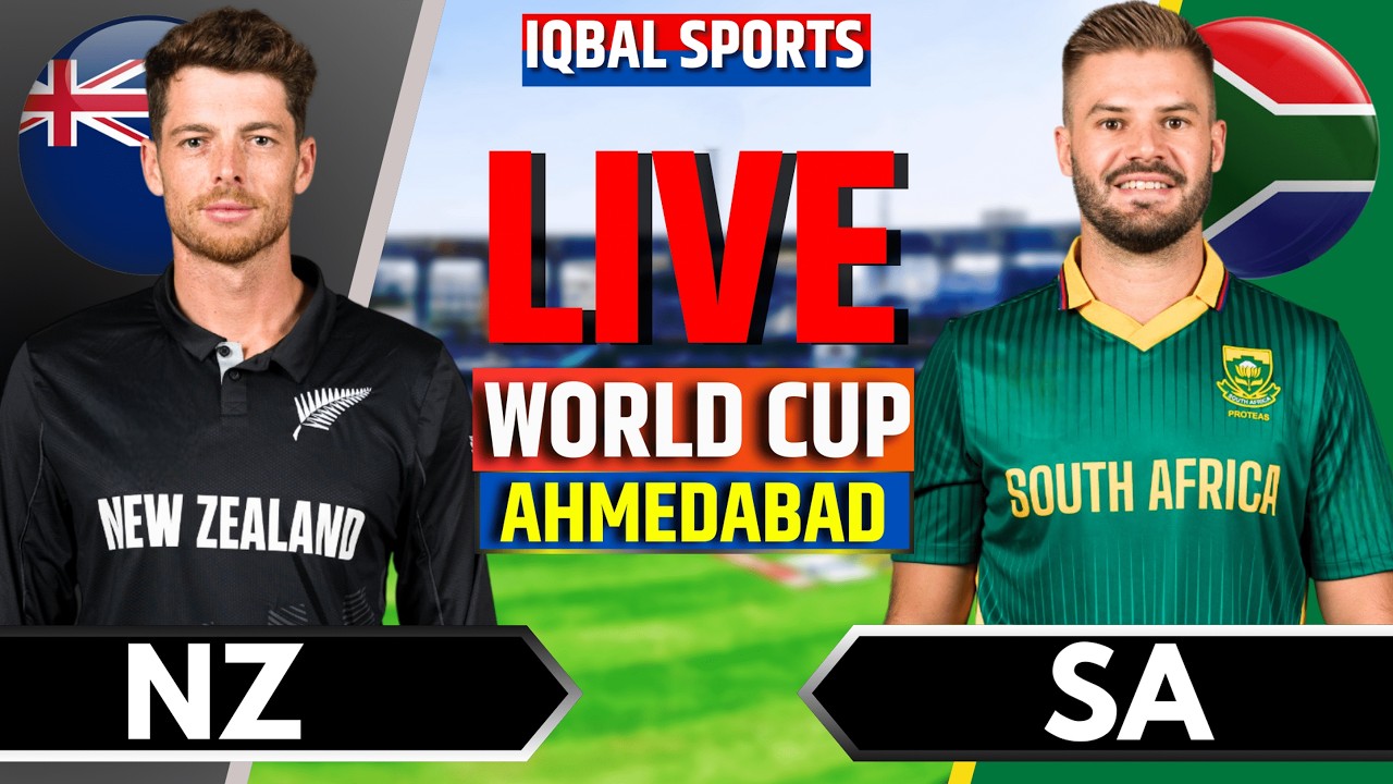 NZ vs SA T20 World Cup Live Score Today: New Zealand vs South Africa Live Cricket Match Scorecard