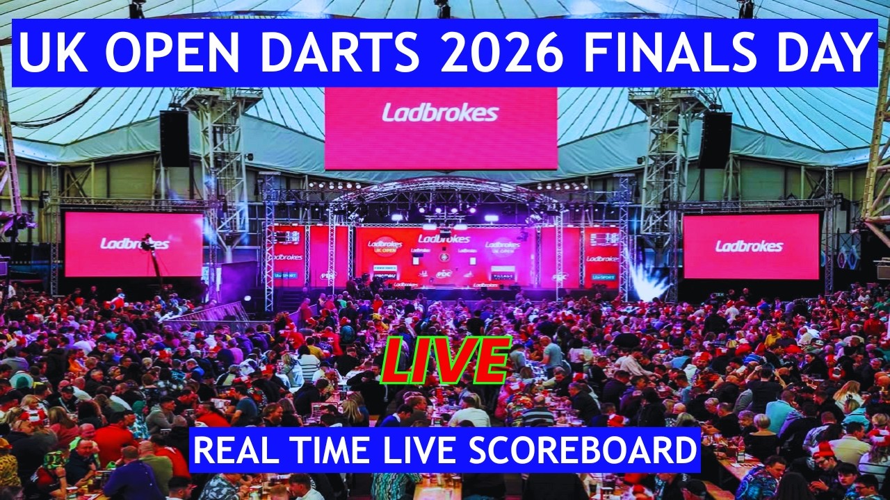 UK Open Darts 2026 Live Updates: Finals Day Schedule & Results (IST)