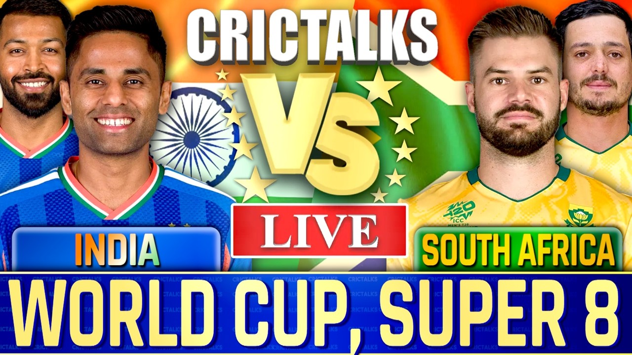 IND vs SA Live Score Today: India vs South Africa T20 World Cup 2026 Live Commentary & Full Scorecard