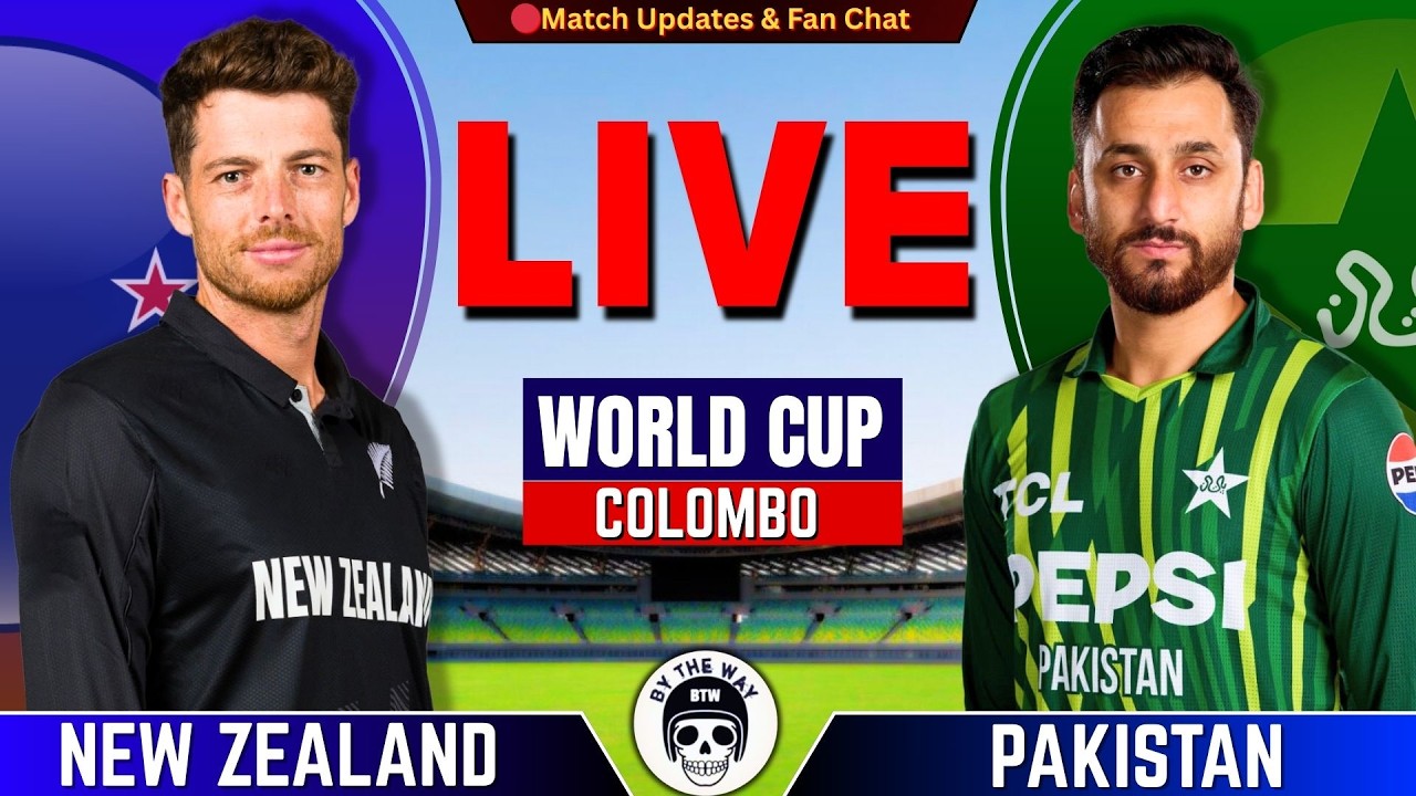 PAK vs NZ Live Score: Pakistan vs New Zealand T20 World Cup Super 8 Live Cricket Match Update