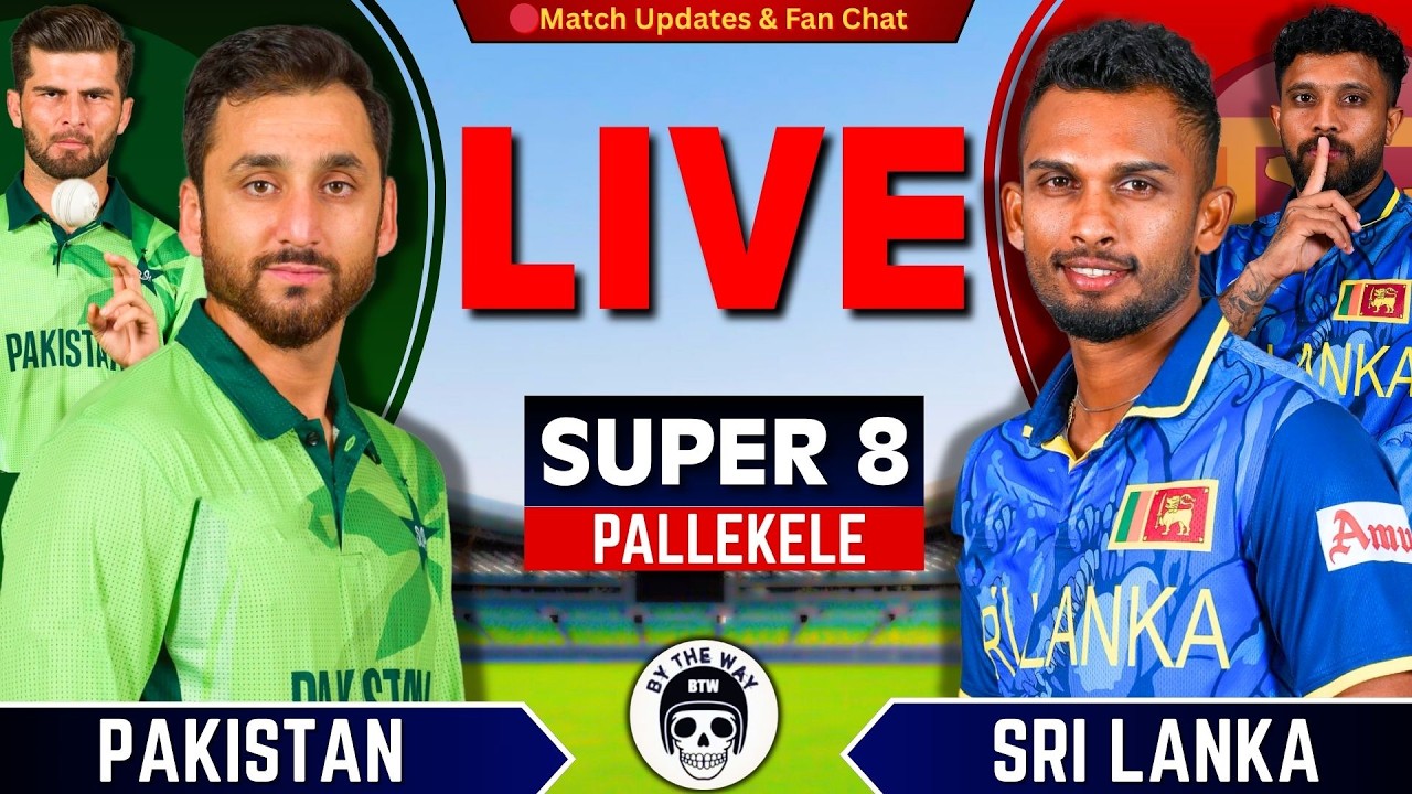 PAK vs SL Live Score, T20 World Cup: Pakistan vs Sri Lanka Live Cricket Match Today Online