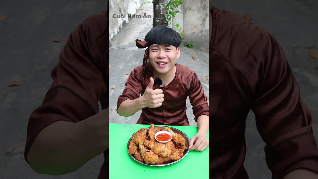 Ăn hết 20 cái Đùi Gà | Cuội Ham Ăn #shorts-Thử Thách Ăn Hết 20 Cái Đùi Gà | Cuội Ham Ăn #shorts