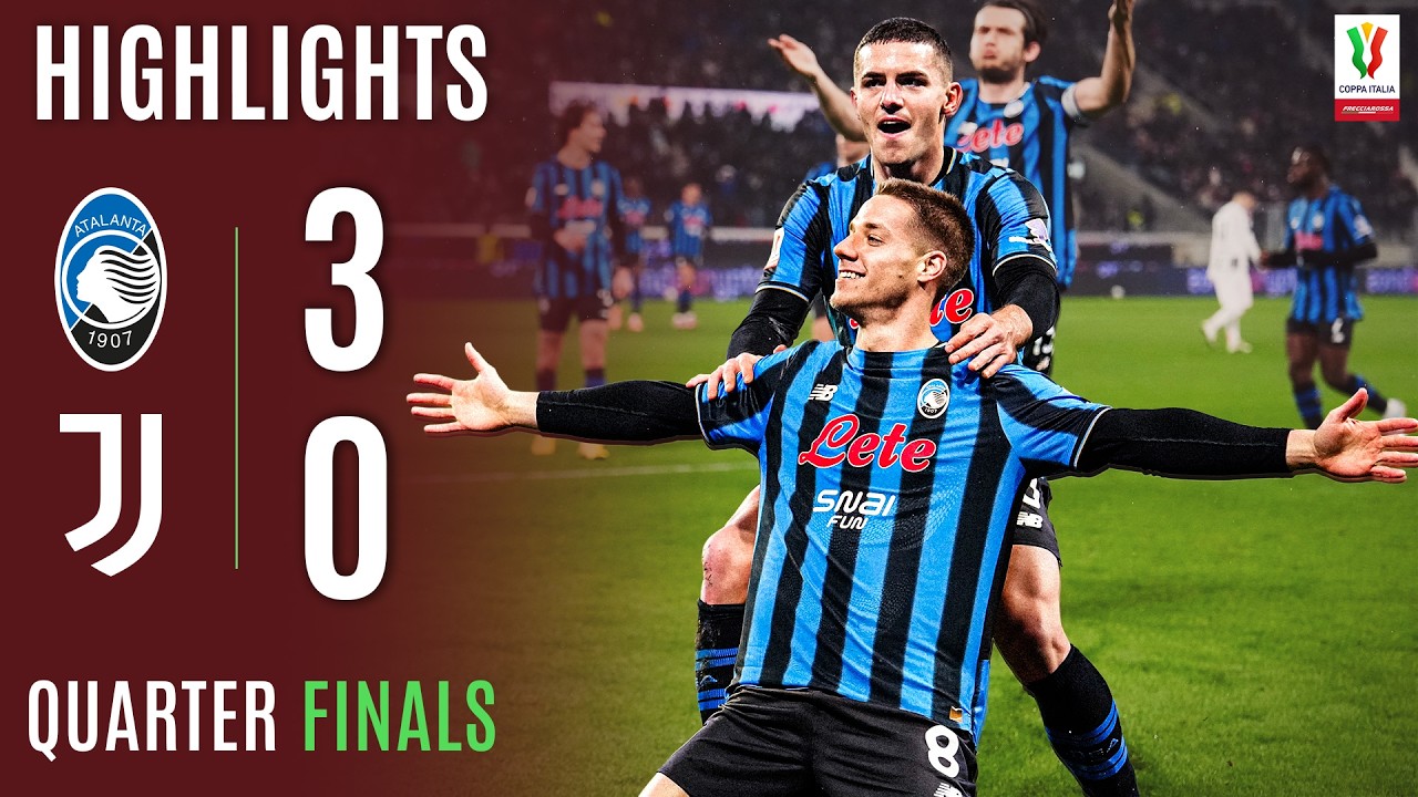 Atalanta vs Juventus 3-0 Highlights | Coppa Italia 2025/26 | Juventus Knocked Out!