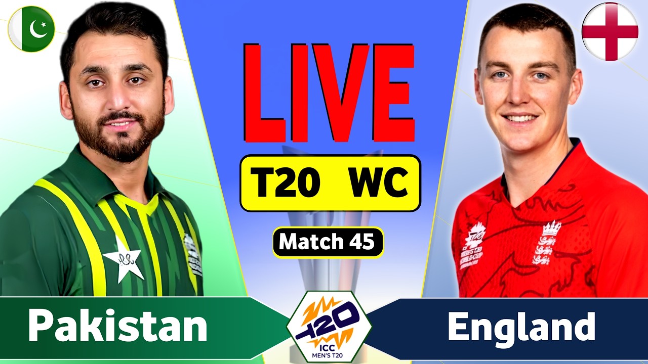 PAK vs ENG Live Streaming: Pakistan vs England T20 Live Score, Commentary & Updates Today