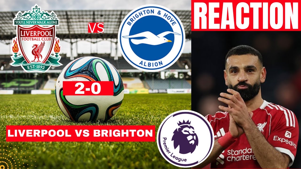 Liverpool vs Brighton Live Score: Watch EPL Stream, Commentary & Highlights Online in India