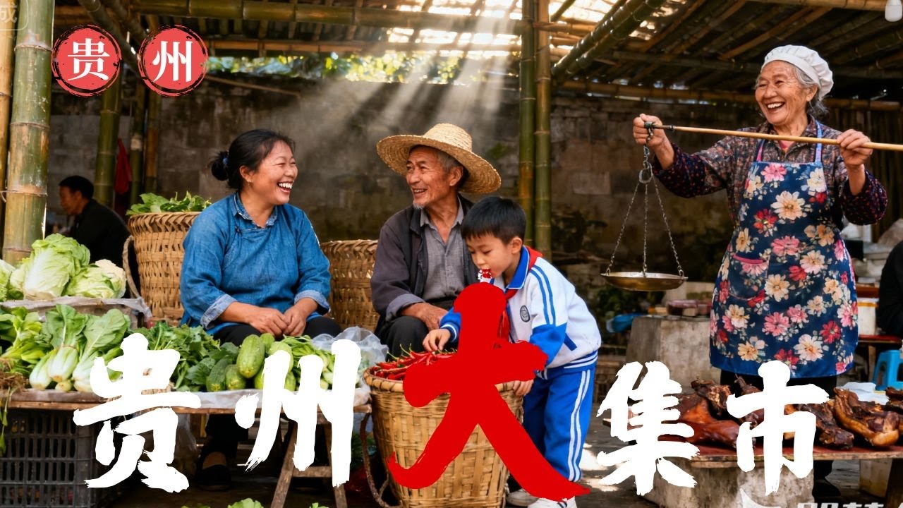 Vibrant Khám Phá Chợ Nông Sản Khải Lý Quý Châu: Đặc Sản & Chọi Gà Kỳ Thú
