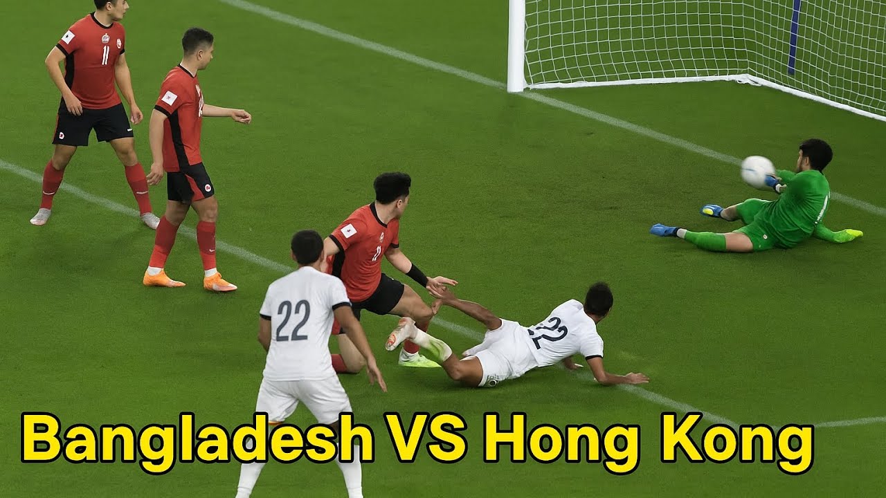 Bangladesh vs Hong Kong China Asia Cup 2025 Football Highlights & All Goals intermediate