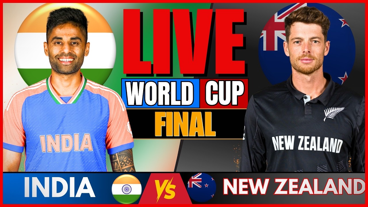 IND vs NZ T20 World Cup Final Live Score: India vs New Zealand Scorecard, Prediction & Streaming Updates