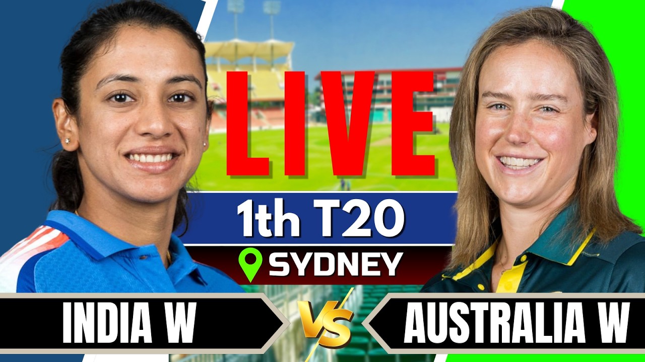IND W vs AUS W Live Score: India vs Australia Women’s Cricket Match Commentary & Updates Live