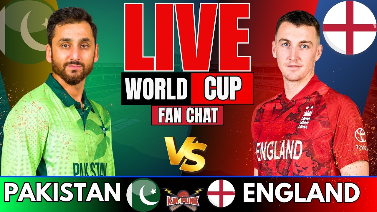 PAK vs ENG Live Score: T20 World Cup Final 2024 – Pakistan vs England Cricket Match Live Streaming Updates