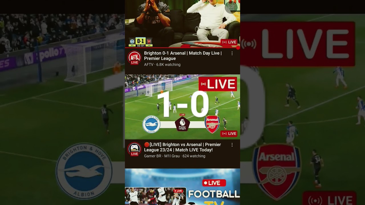 Brighton vs Arsenal LIVE Streaming: Watch Premier League 2023/24 Match Online in India