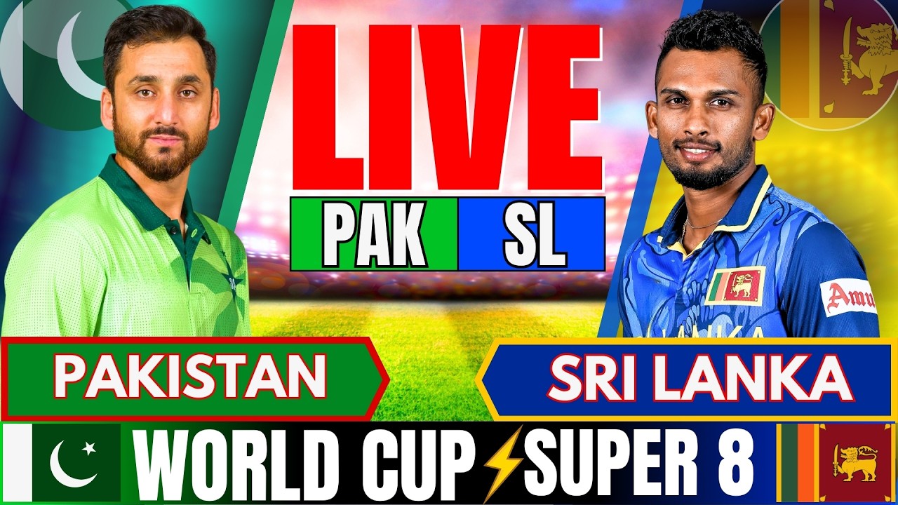 PAK vs SL Live Score, T20 World Cup: Pakistan vs Sri Lanka Cricket Match Today Live Streaming