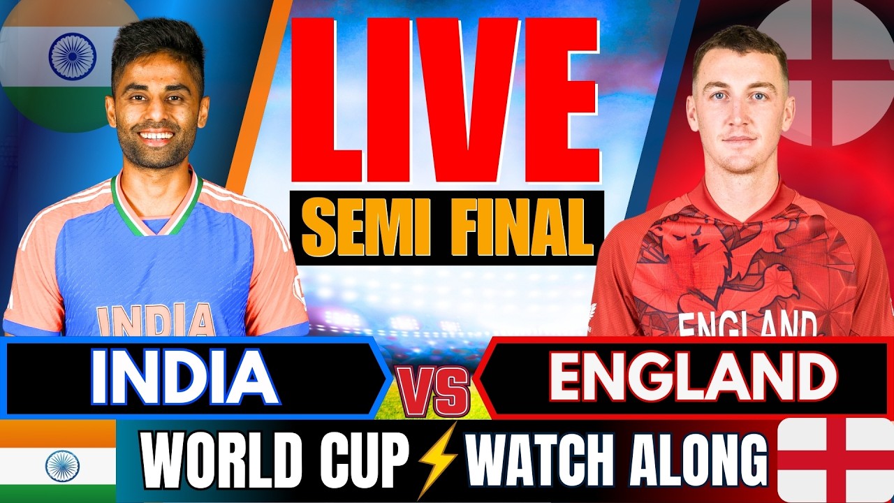 IND vs ENG Live Score: India vs England T20 World Cup Semi-Final Live Commentary & Updates