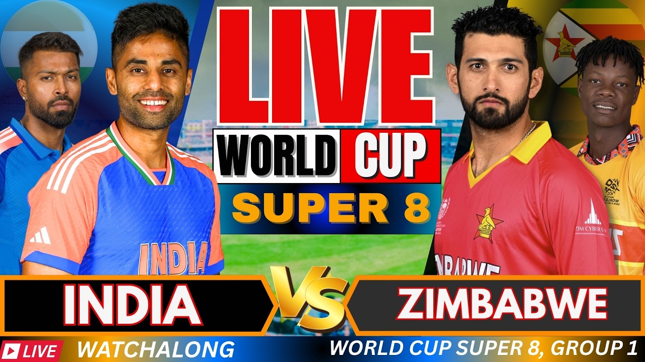 IND vs ZIM T20 World Cup Live: India vs Zimbabwe Match Score & Commentary Updates