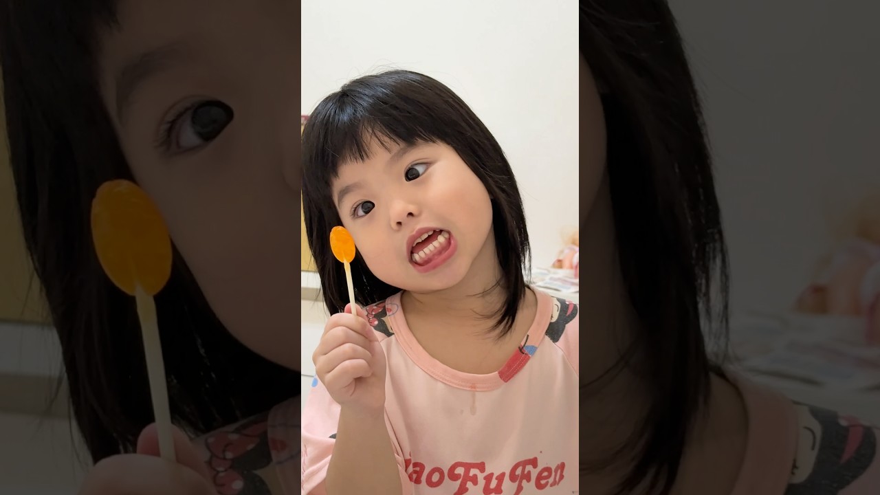 Cách tập mắt lác cực hài cùng kẹo ACE | #妃可汗 #shorts