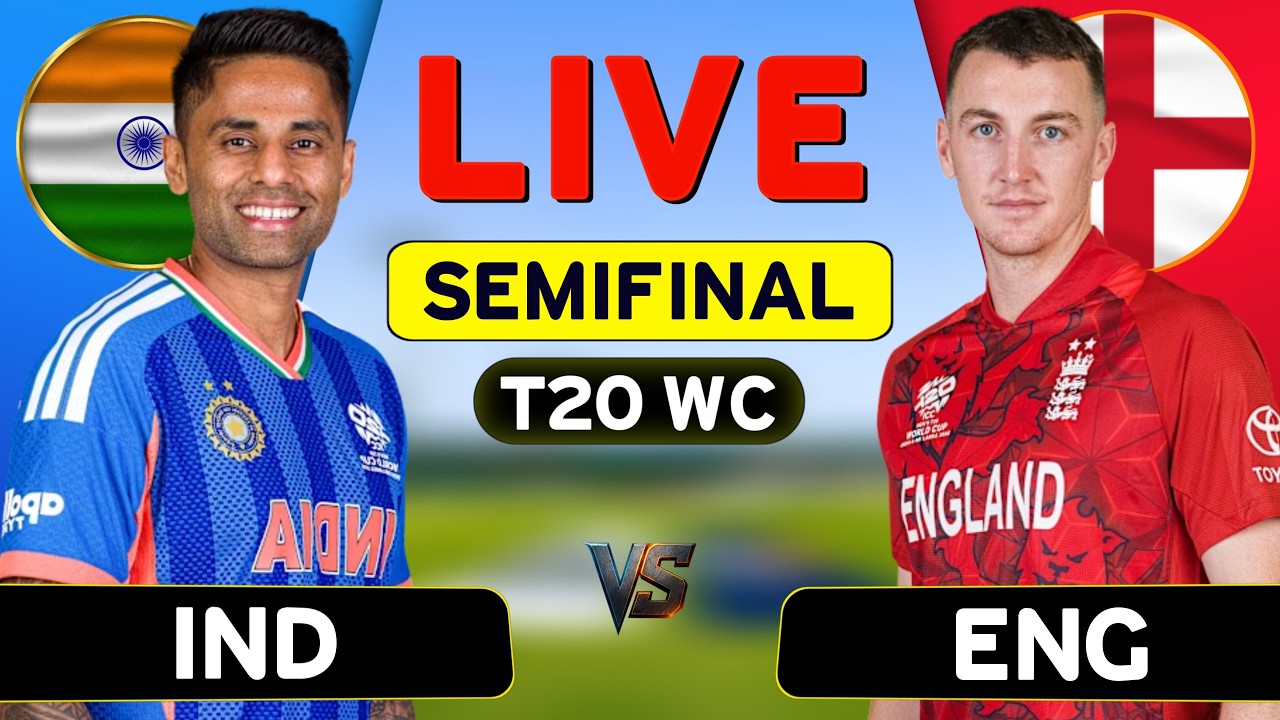 IND vs ENG Live Score: India vs England T20 World Cup Semi-Final Live Commentary & Scorecard