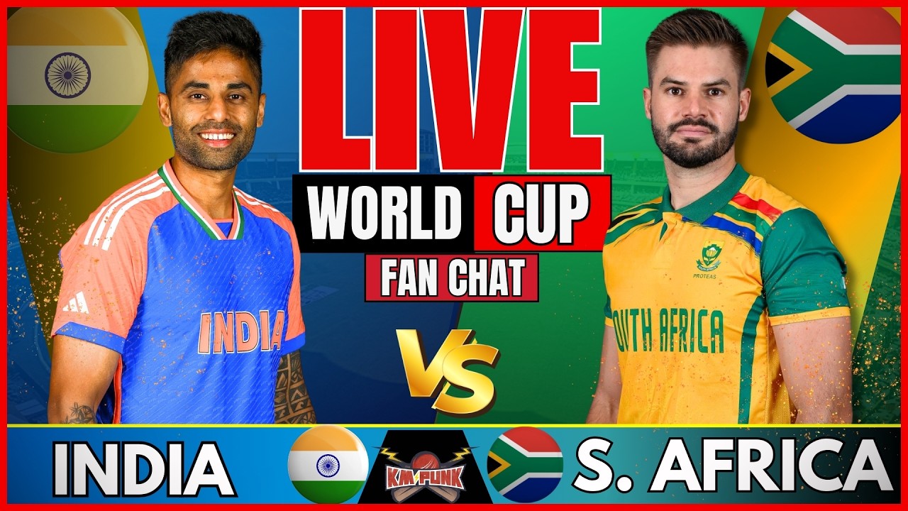 IND vs SA Live Score: India vs South Africa T20 World Cup Live Match & Commentary
