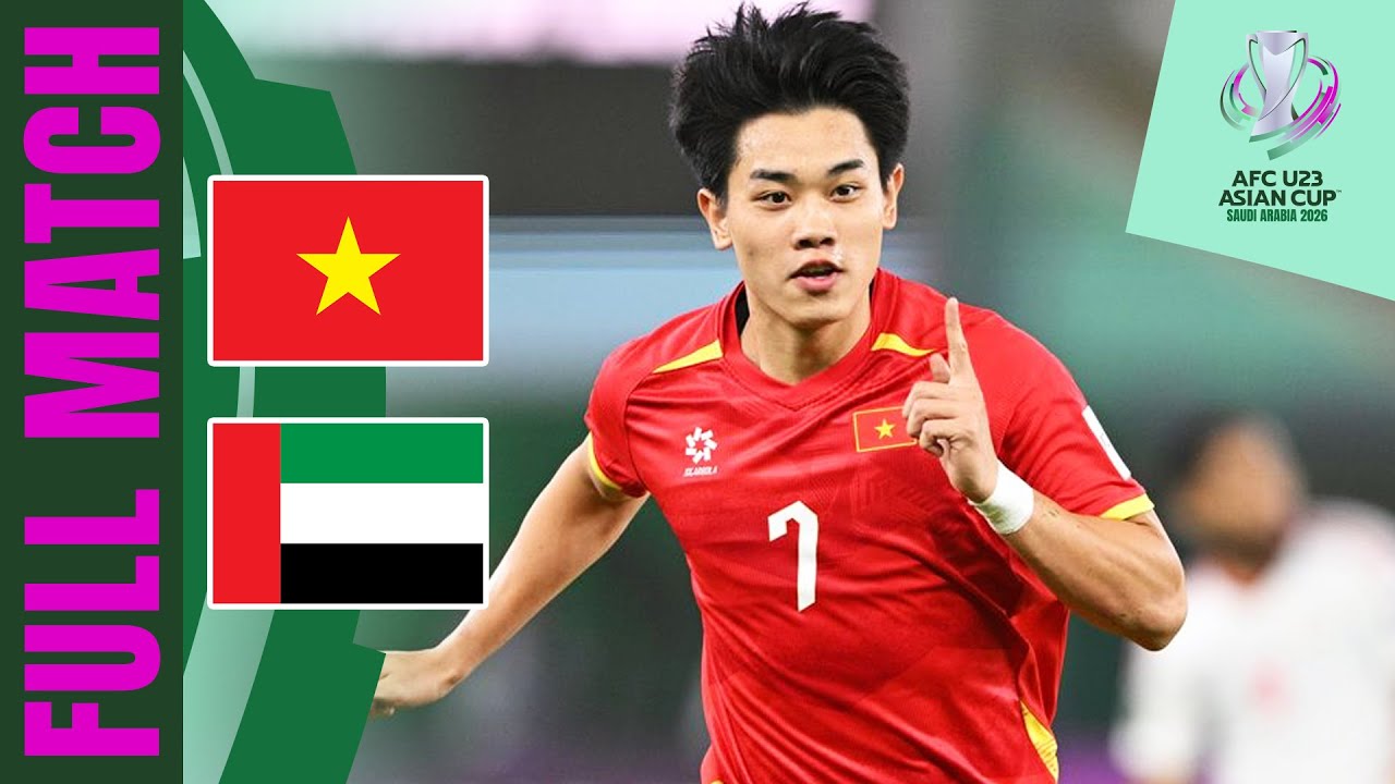 Vietnam vs UAE (Quarter-Final Highlights): AFC U23 Asian Cup 2026 Full Match HD