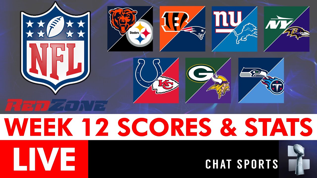 NFL Week 12 RedZone Live: Watch Scores, Highlights & Stats in India
