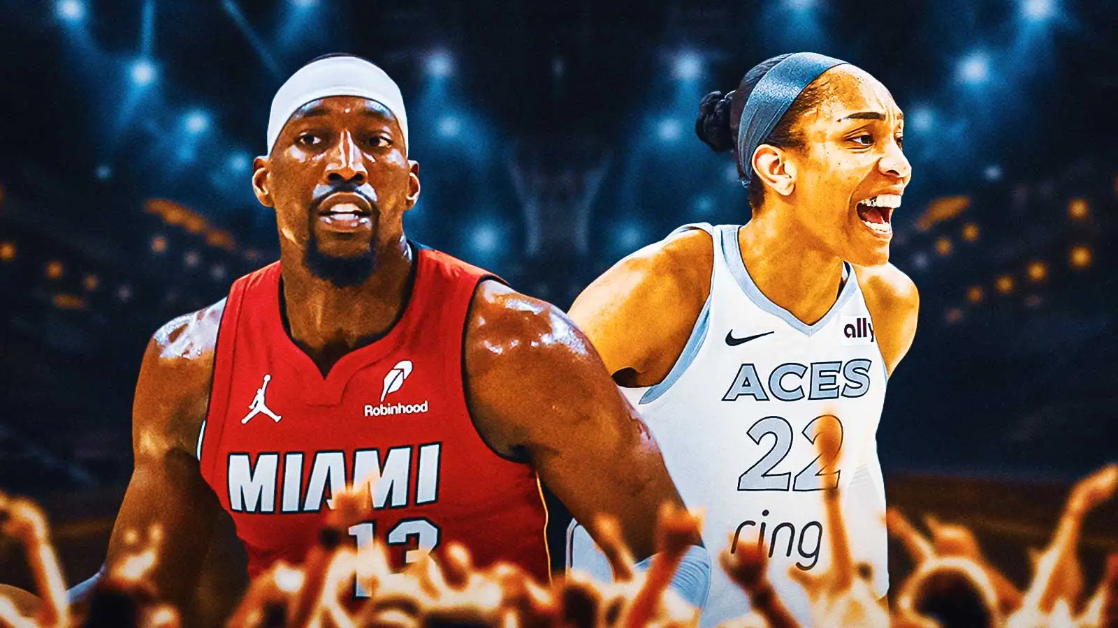 巴姆·阿德巴约 (Bam Adebayo) 将历史性的 83 分归功于阿贾·威尔逊 (A’ja Wilson)