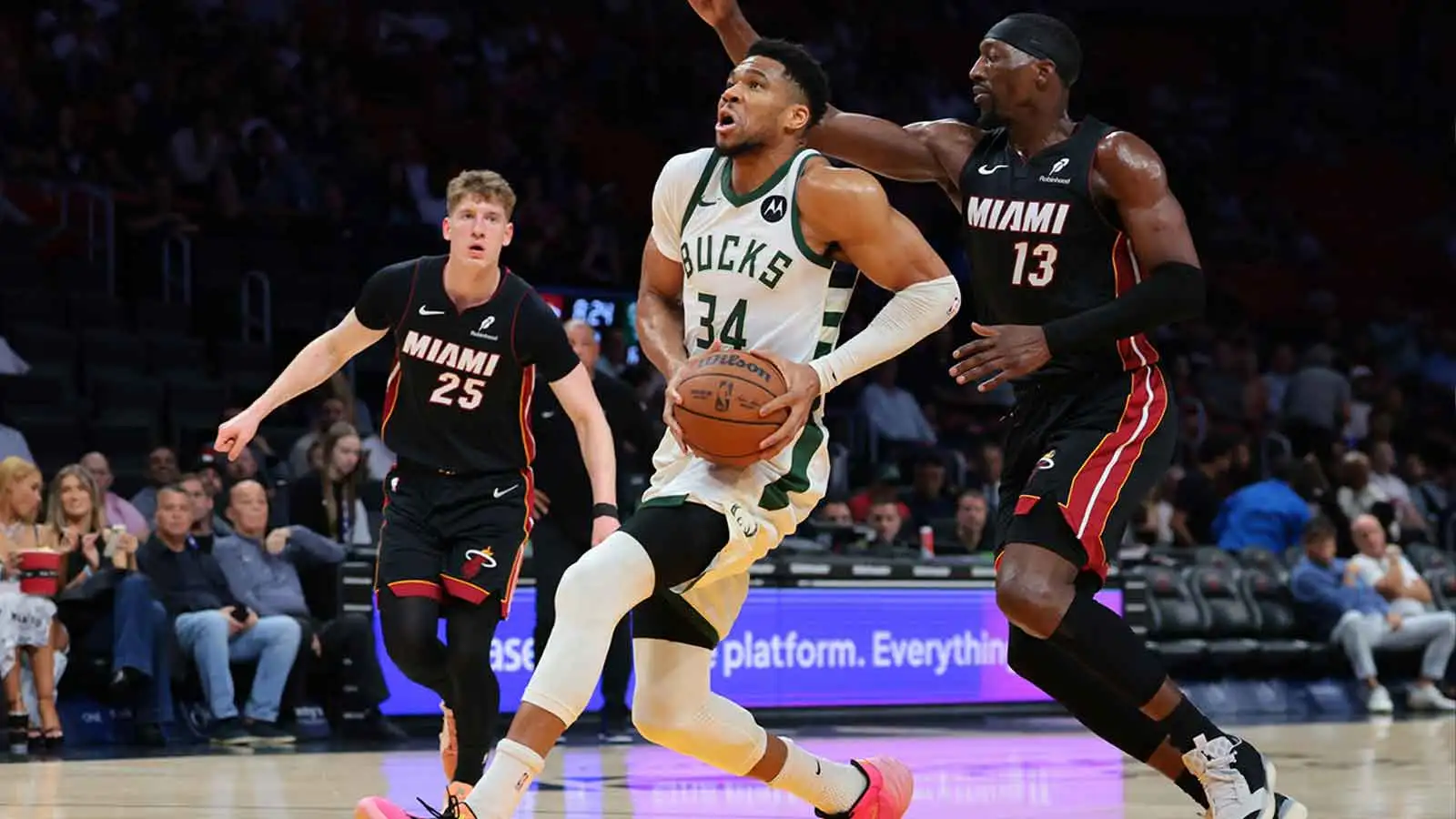 Giannis Antetokounmpo’s ‘Heat culture’ references add fire to potential offseason exit