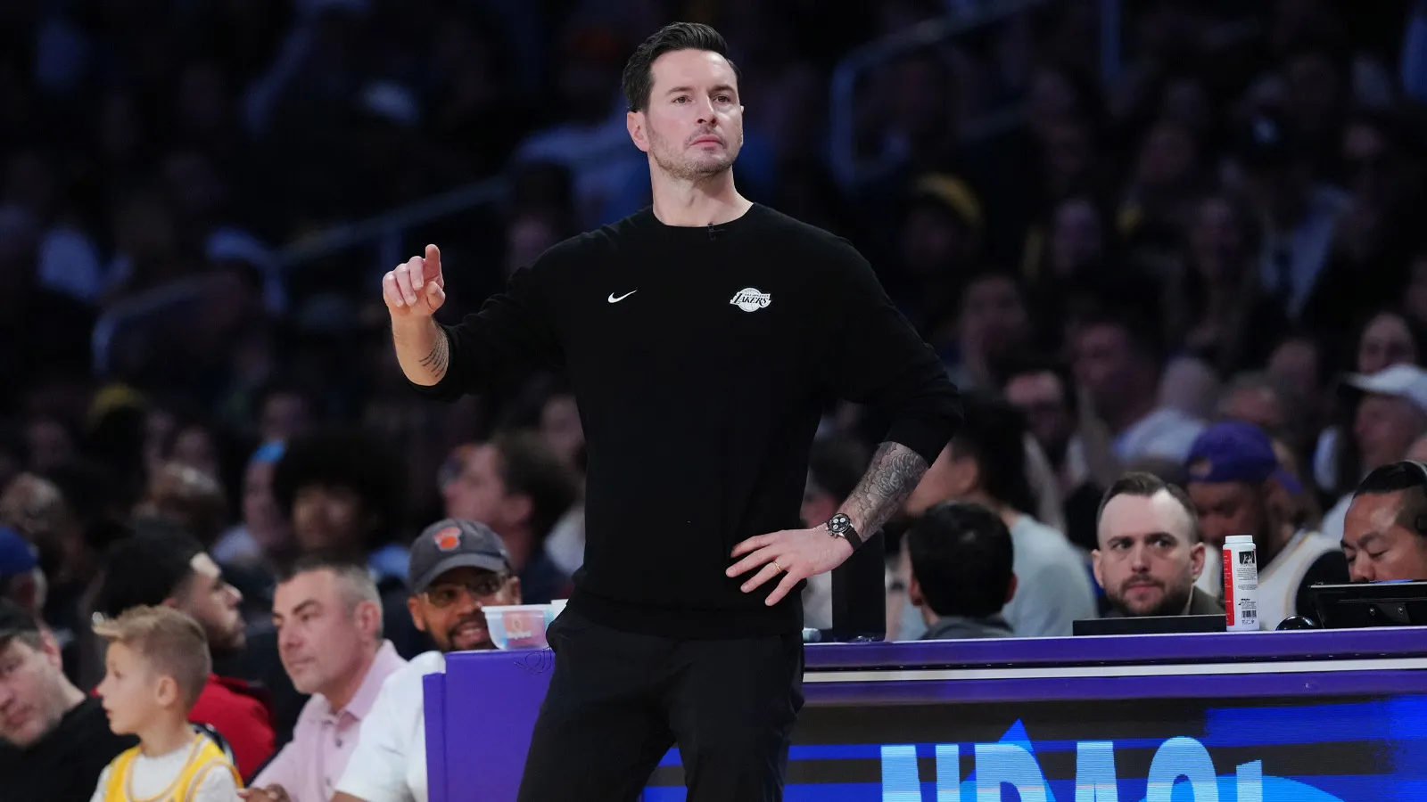 JJ Redick asks first question from media after LA’s tremendous win