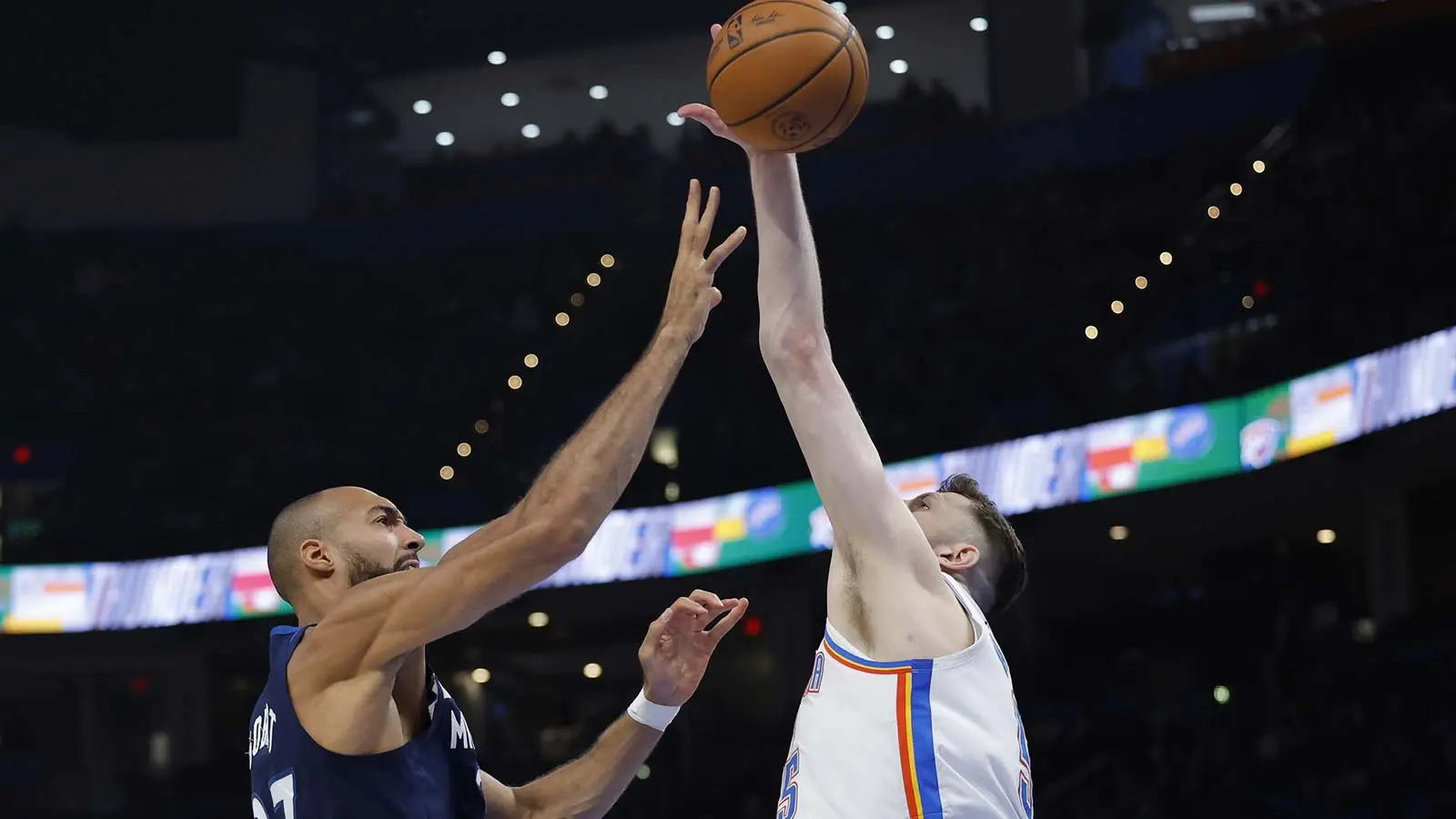 Rudy Gobert exposed badly in blowout loss to Thunder