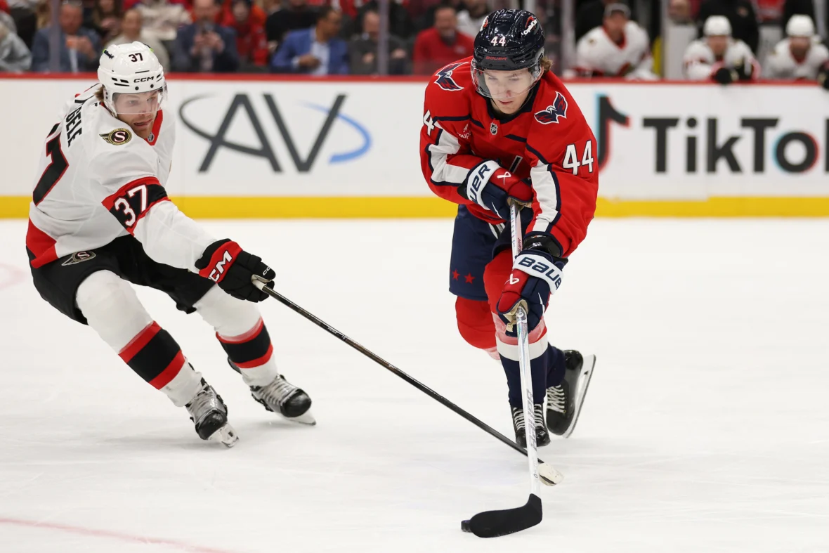 Caps beat Senators in Hutson’s debut