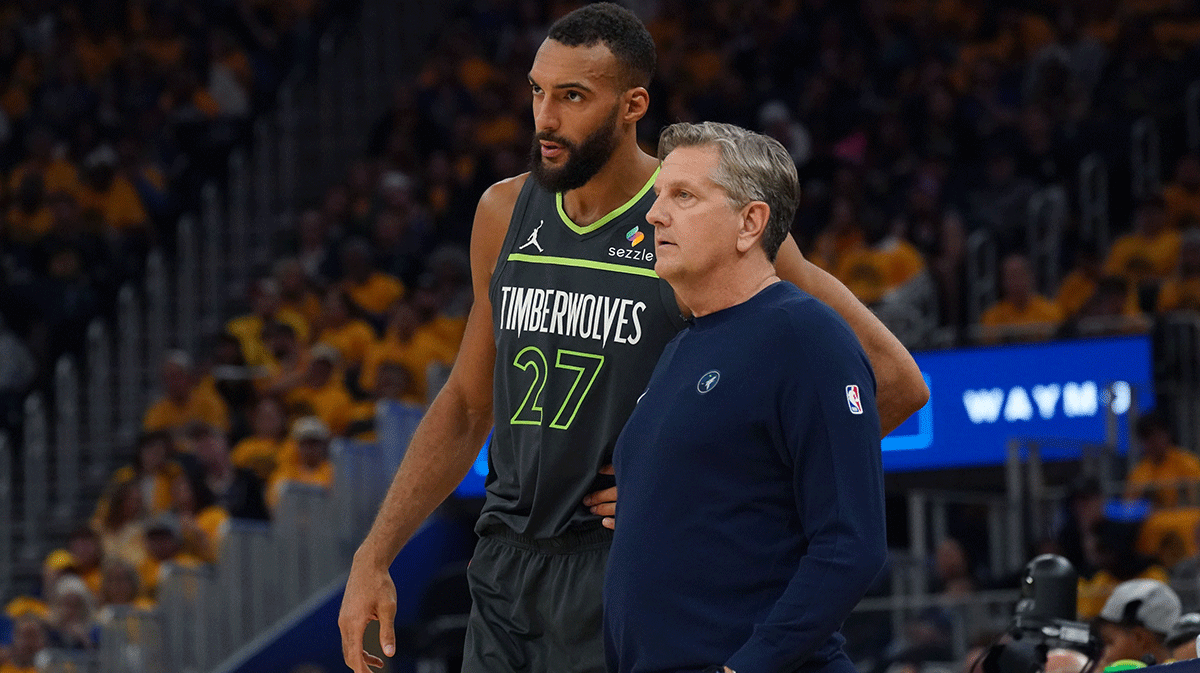 Chris Finch addresses Rudy Gobert’s pass-catching issues