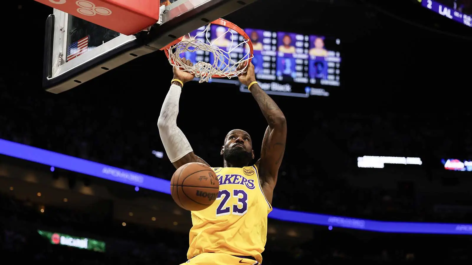 LeBron James faces the story of L.A. being better off without him