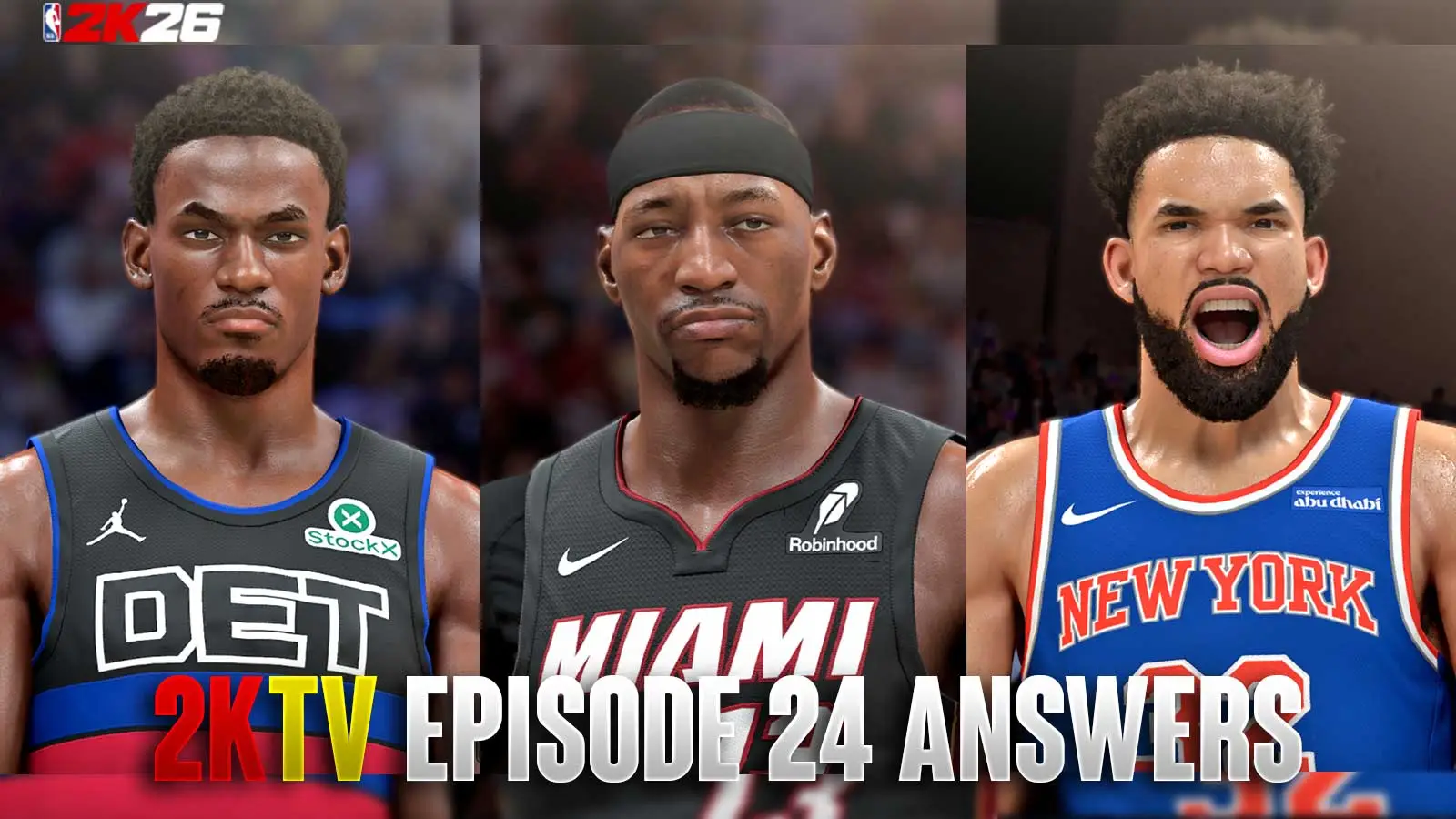 NBA 2K26 2KTV 第 24 集 答案